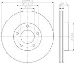 MINTEX MDC1691 тормозной диск на MAZDA 3 (BL)