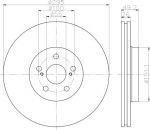 MINTEX MDC1695 тормозной диск на TOYOTA AVENSIS (T25_)