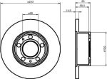 MINTEX MDC20 тормозной диск на VOLVO 240 Kombi (P245)