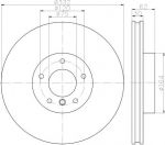 MINTEX MDC2329 тормозной диск на X6 (F16, F86)