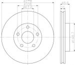 MINTEX MDC2342 тормозной диск на FORD FOCUS III Turnier