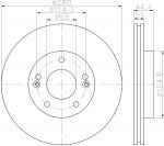 MINTEX MDC2392 тормозной диск на HYUNDAI ELANTRA седан (MD, UD)