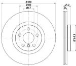 MINTEX MDC2680 тормозной диск на X1 (F48)