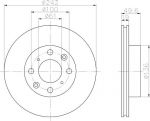 MINTEX MDC344 тормозной диск на HONDA ACCORD III (CA)