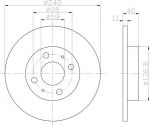MINTEX MDC592 тормозной диск на ALFA ROMEO 146 (930)