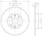 MINTEX MDC660 тормозной диск на MAZDA 323 C IV (BG)