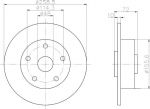 MINTEX MDC664 тормозной диск на MAZDA 626 III Hatchback (GD)
