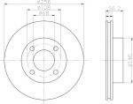 MINTEX MDC795 тормозной диск на AUDI 80 (8C, B4)