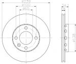 MINTEX MDC916 тормозной диск на VW LUPO (6X1, 6E1)