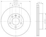 MINTEX MDC970 тормозной диск на OPEL OMEGA A (16_, 17_, 19_)