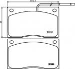 MINTEX MGB443 комплект тормозных колодок, дисковый тормоз на RENAULT MASTER I фургон (T__)