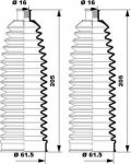 MOOG K150241 Комплект пылника, рулевое управление