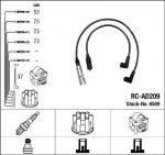 NGK 0509 комплект проводов зажигания на AUDI 100 (44, 44Q, C3)
