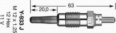 NGK 6599 свеча накаливания на RENAULT 19 II (B/C53_)