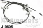 NIPPARTS Трос ручного тормоза MAZDA 6 02- (GJ6A-44-410A, J19605)