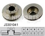 NIPParts J3301041 тормозной диск на NISSAN VANETTE автобус (C22)