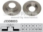 NIPParts J3308003 тормозной диск на SUZUKI SAMURAI (SJ)