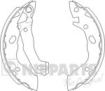 NIPParts J3500503 комплект тормозных колодок на HYUNDAI PONY седан (X-1)