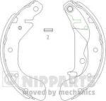 NIPParts J3500907 комплект тормозных колодок на CHEVROLET AVEO седан (T200)