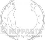 NIPParts J3504015 комплект тормозных колодок на HONDA CIVIC VI Fastback (MA, MB)