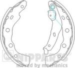 NIPParts J3505034 комплект тормозных колодок на MITSUBISHI CARISMA седан (DA_)