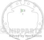 NIPPARTS Колодки ст.тормоза MITSUBISHI LANCER 01>/OUTLANDER 03>/GALANT 96>03 (MB950212, J3505039)