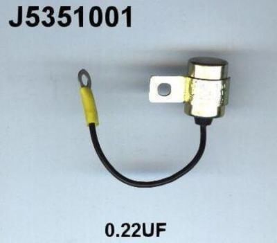 NIPParts J5351001 конденсатор, система зажигания на NISSAN DATSUN 160 J (710, A10)
