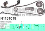 NIPParts N1151019 комплект цели привода распредвала на NISSAN PRIMERA Hatchback (P12)