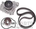 NIPParts N1164002 водяной насос + комплект зубчатого ремня на HONDA CIVIC VI Hatchback (EJ, EK)
