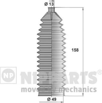 NIPPARTS Комплект пыльника рулевого управления N2840905 (N2840905)