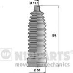 NIPParts N2841035 комплект пылника, рулевое управление на NISSAN MICRA III (K12)