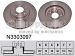 NIPParts N3303097 тормозной диск на MAZDA CX-5 (KE, GH)