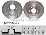 NIPParts N3310527 тормозной диск на HYUNDAI GRANDEUR (HG)