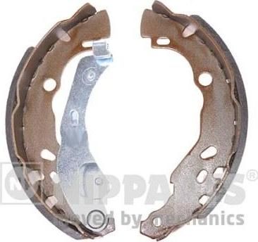 NIPParts N3501067 комплект тормозных колодок на NISSAN NOTE (E12)