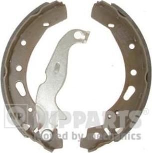 NIPPARTS Колодки тормозные барабанные FORD FIESTA 1.25-1.6 08-/MAZDA 2 1.3-1.5 07- (DFY12638Z, N3503053)