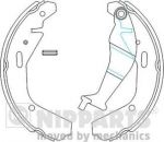 NIPPARTS Колодки торм.бар.OPEL AGILA 1.0-1.3 00-/SUZUKI IGNIS 1.3-1.5 03-/WAGON R+1.3 00- (53200-84E00, N3508028)