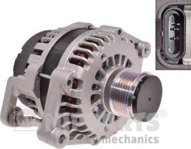 NIPParts N5110914 генератор на CHEVROLET NUBIRA седан