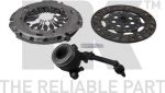 NK 132255 комплект сцепления на NISSAN QASHQAI / QASHQAI +2 (J10, JJ10)