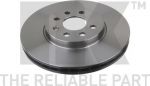 NK 203651 Диск тормозной OPEL ASTRA 04-10/MERIVA 03-10 передний (569006)