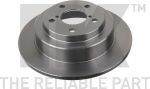 NK 204404 Диск тормозной SUBARU FORESTER 97-/IMPREZA 92-/LEGACY 89-03 задний