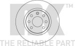 NK 204835 тормозной диск на VOLVO 460 L (464)