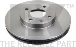 NK 205019 Диск тормозной CHEVROLET AVEO 11-/COBALT 11- передний вент.D=256mm