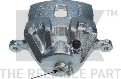 NK 213454 тормозной суппорт на HYUNDAI TUCSON (JM)