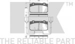 NK 221005 комплект тормозных колодок, дисковый тормоз на ALFA ROMEO ARNA (920)