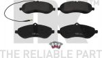NK 221961 комплект тормозных колодок, дисковый тормоз на PEUGEOT EXPERT Tepee (VF3V_)