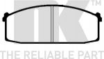 NK 222211 комплект тормозных колодок, дисковый тормоз на NISSAN PRAIRIE (M10, NM10)