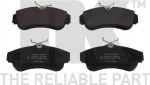 NK 222220 комплект тормозных колодок, дисковый тормоз на NISSAN PRIMERA (P10)