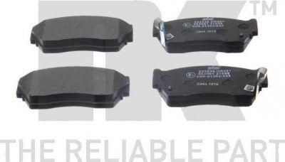 NK 222236 комплект тормозных колодок, дисковый тормоз на NISSAN SUNNY III Liftback (N14)