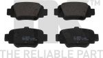 NK 222246 комплект тормозных колодок, дисковый тормоз на NISSAN MICRA II (K11)