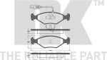 NK 222330 комплект тормозных колодок, дисковый тормоз на FIAT ELBA (146_)